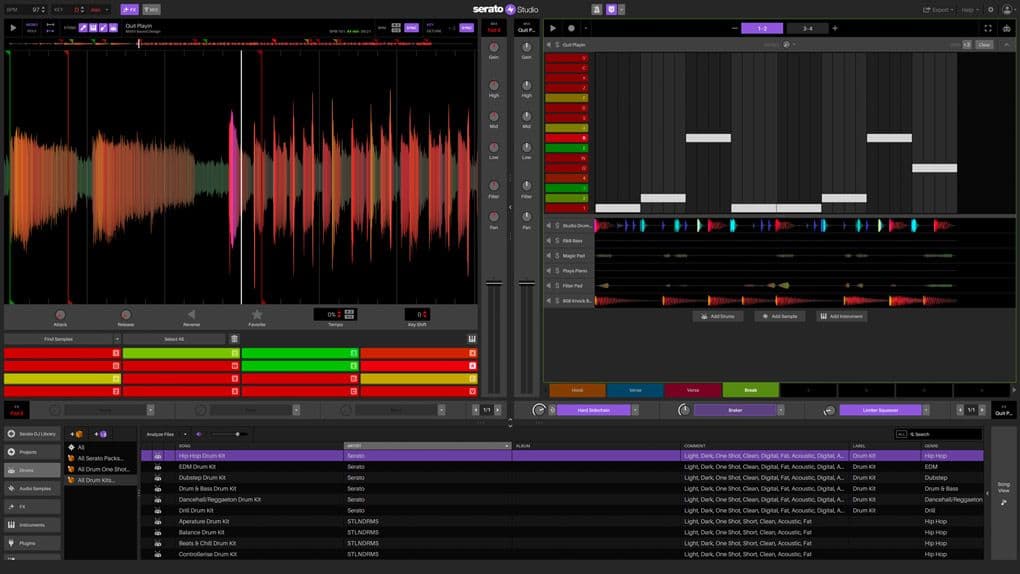 Serato Studio, a DAW