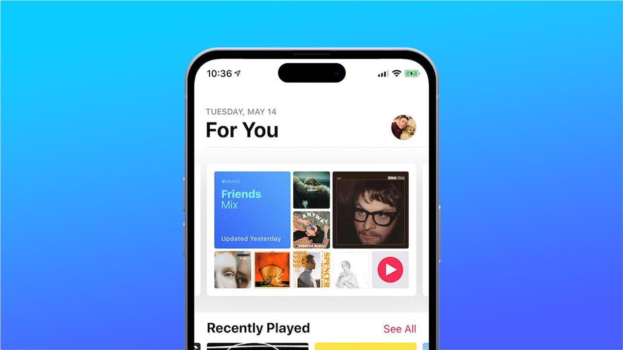 Apple Music page