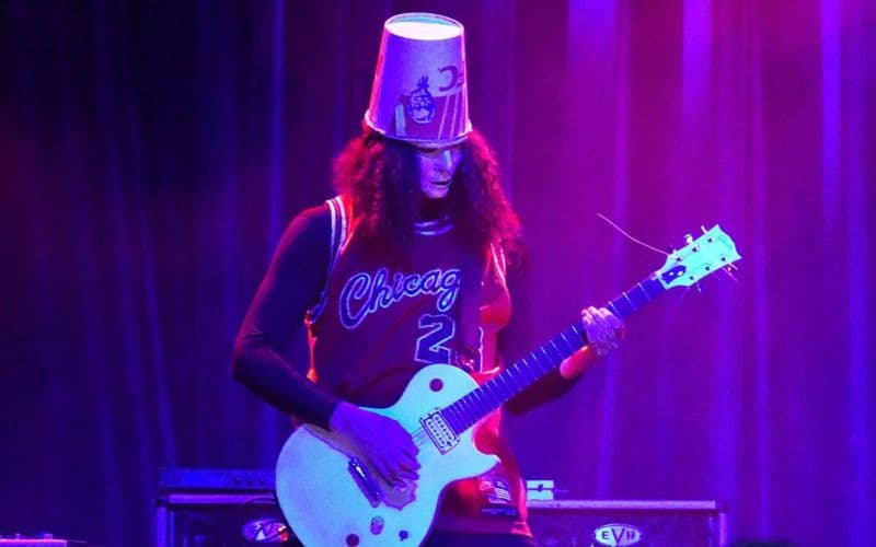 Guitarist Buckethead from Guns’N’Roses